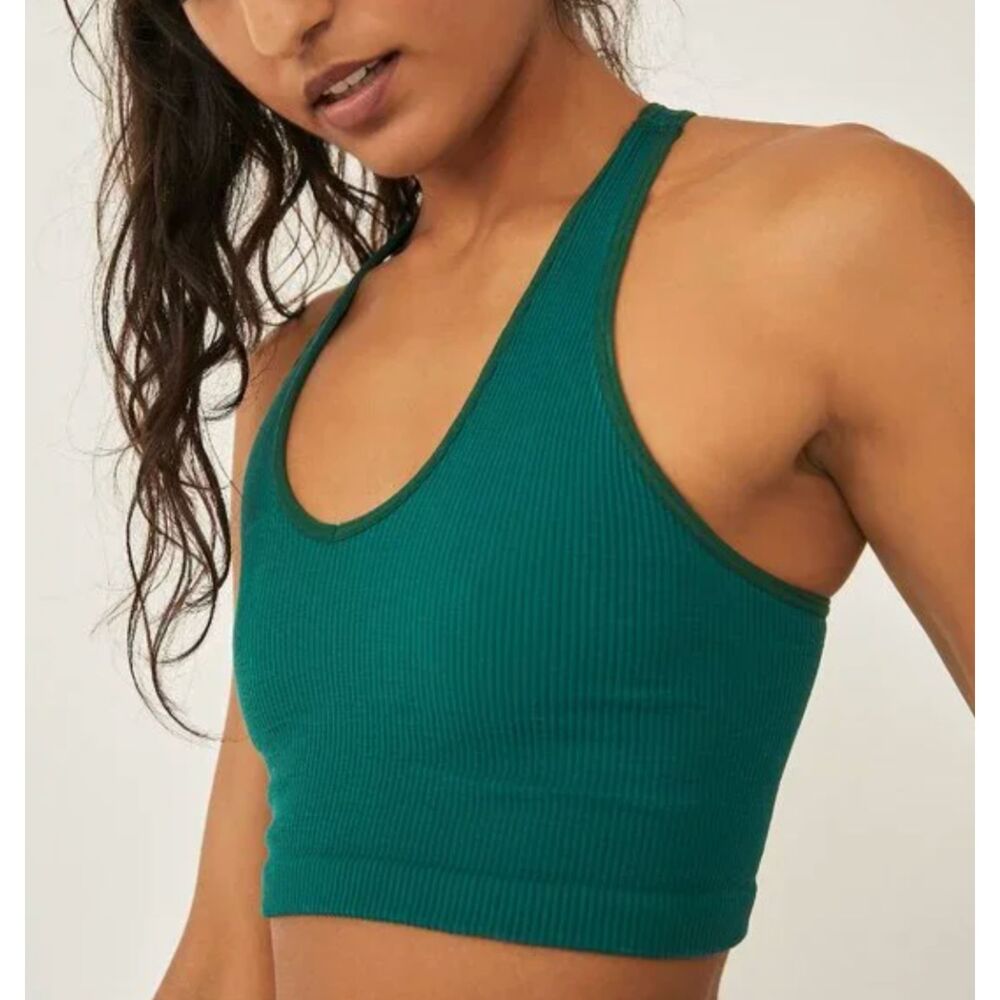 FP MOVEMENT Free Throw Crop Tank / Palma Size Large - Picture 2 of 6